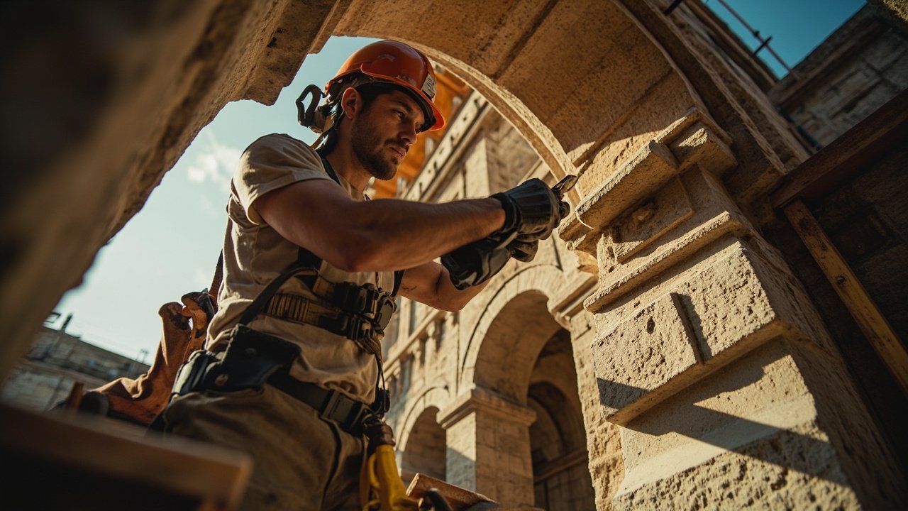 Techniques de création d’ouvertures voutées en pierre : guide complet pour les architectes
