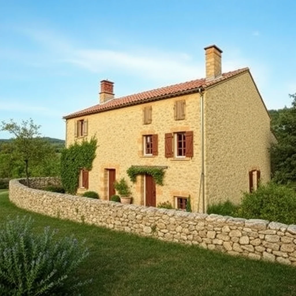 Mas provençal avec dossier de déclaration préalable de travaux