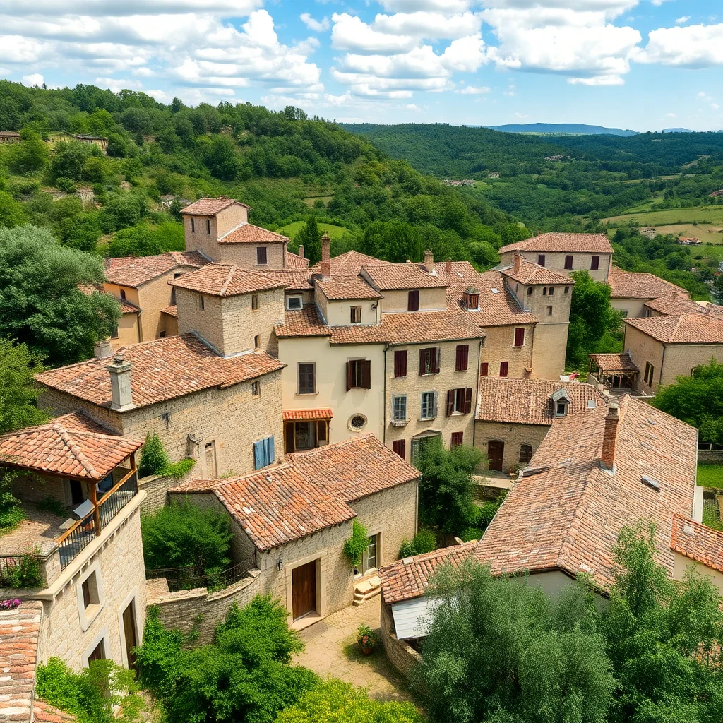 Zone patrimoniale protégée AVAP en Provence, village historique en pierre
